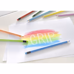 Faber-Castell Eraseable Colour Pencils Grip Set of 10