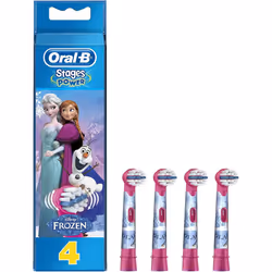 Oral-B Genuine Kids Replacement Toothbrush Heads, Pack of 4