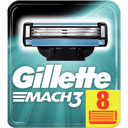 Gillette Mach3 Razor Plus - 8 Count