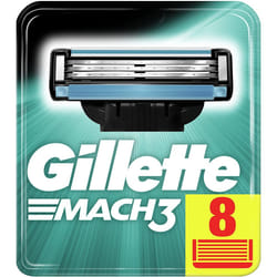 Gillette Mach3 Razor Plus - 8 Count