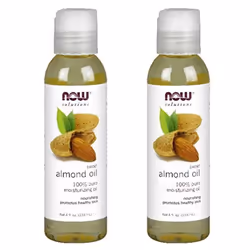 NOW Foods Almond Oil 4 Fl Oz Pack of 2