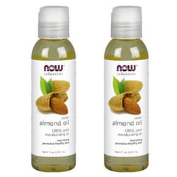 NOW Foods Almond Oil 4 Fl Oz Pack of 2
