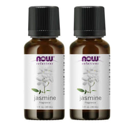Now Foods Jasmine Scented Oil  1 Ounce (Pack of 2) - Aromatherapy  Scented