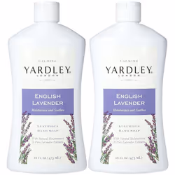Yardley London Liquid Hand Soap - English Lavender - 16 Fl Oz (Pack of 2)