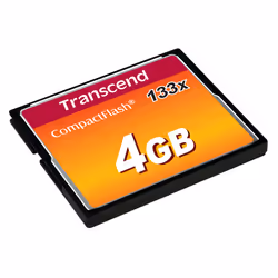 Transcend CompactFlash 133x 4GB