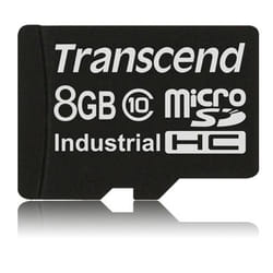 Transcend microSDHC10I 8GB MicroSDHC MLC Class 10
