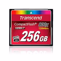 Transcend CompactFlash 800x 256GB