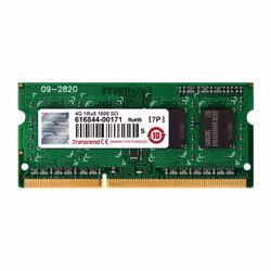 Transcend JetRam TS4GJMA384H, 4 GB, 1 x 4 GB, DDR3, 1600 MHz, 204-pin SO-DIMM