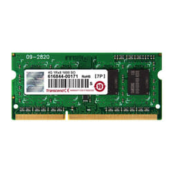 Transcend JetRam TS4GJMA384H memory module 4 GB 1 x 4 GB DDR3 1600 MHz