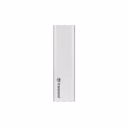 Transcend M.2 SSD Enclosure Kit CM80, SSD enclosure, M.2, M.2, 6 Gbit/s, USB connectivity, Silver