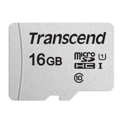 16GB microSDHC 300S Memory Card with Adapter, Class 10, U1, 95MB/s Eco Packaging