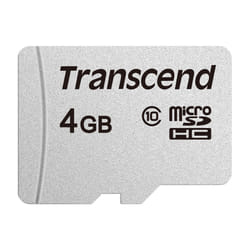 Transcend microSD Card SDHC 300S 4GB