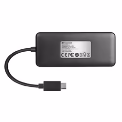 Transcend HUB5C USB 3.2 Gen 2 (3.1 Gen 2) Type-C Black - Additional view 5