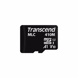 Transcend 410M, 8 GB, MicroSDHC, Class 10, MLC, 95 MB/s, 30 MB/s