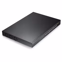Zyxel GS1900-24HP network switch Managed Gigabit Ethernet (10/100/1000) Power over Ethernet (PoE) Black - Additional view 2