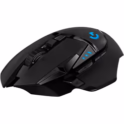Logitech G502 Lightspeed Wireless Gaming Mouse, Hero 16K Sensor, 16,000 DPI, RGB, Adjustable Weights, 11 Programmable Buttons ...