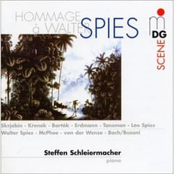 Proper Schleiermacher, Steffen CD Classic Scriabin/Erdmann/Krenek/Spies/Tansman
