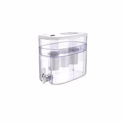 pH Recharge 3F Alkaline Countertop Water Filter Dispenser - 3.3 Gallons Water Jug Dispenser - Removes Fluoride Chlorine & Imp ...