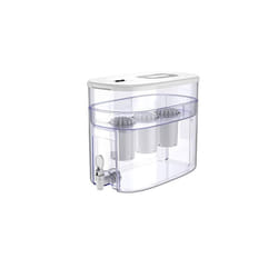 pH Recharge 3F Alkaline Countertop Water Filter Dispenser - 3.3 Gallons Water Jug Dispenser - Removes Fluoride Chlorine & Impurities - Improves W