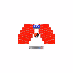 3M Double Sided Pads Heavy Duty 76mm x 76mm, 8-PCs, 3M VHB Pads 5952, Waterproof 3M Number Plate Sticky Pads, Ideal for Home, ...