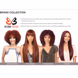 Bobbi Boss Premium Synthetic Wig M707 BUTTER CUP (COPPER/BUG)