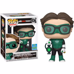 Funko - . Leonard Hofstadter as Green Latern - The Big Bang Theory Pop