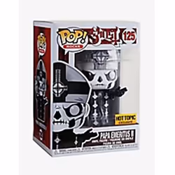 Ghost Pop! Rocks Papa Emeritus II Vinyl Figure #125 - Hot Topic Exclusive (Includes an Ecotek Pop Box Protector)