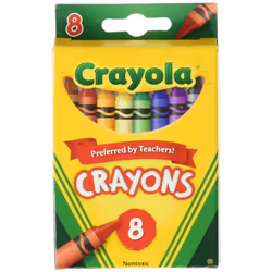 Crayola Crayons 8ct  8 Count (Pack of 6)  Assorted