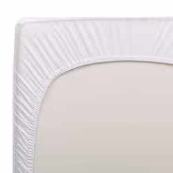Beautyrest Kids Fitted Crib Mattress Pad | Waterproof | 52  x 28  | Machine Washable  White