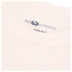 Fruit of the Loom boys Premium Thermal Waffle Underwear Base Layer Set  Natural  10 12 US