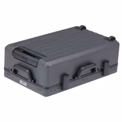 BOSS BCB-1000 Heavy Duty Suitcase-Style Guitar Effects Maximum Protection with Retractable Handle  Wheels and Removable Aluminium Pedal Board (BCB-100