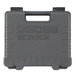 BOSS BCB-30X Ultra-Portable Effects Board and Case with Integrated Lid | Small  Durable and Rugged Protection  Customizable for Your Guitar Pedals