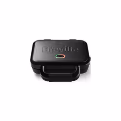 Breville Ultimate Deep Fill Toastie Maker | 2 Slice Sandwich Toaster | Removable Non-Stick Plates | Stainless Steel | Black [ ...
