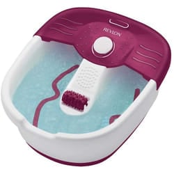Revlon Foot Spa with Pedicure Set PediPrep White and Pink Bath RVFB7021PE