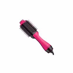 RVDR5222PE Salon One-Step Hair Dryer and Volumiser - New Pink Version (One-Step, IONIC and CERAMIC Technology, Medium to Long ...