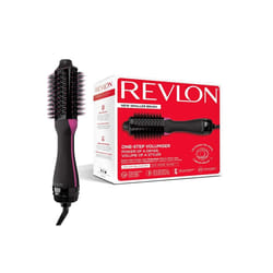 Revlon One Step Hair Dryer And Volumiser Oval Brush Design Rose