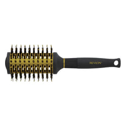 Revlon Ionic Ceramic Smooth Waves Large Round Barrel Blow Dry Hair Brush Nano Anti Bacterial Technology