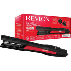 Revlon One-Step Air Straight 2-In-1 Dryer & Straightener - Black