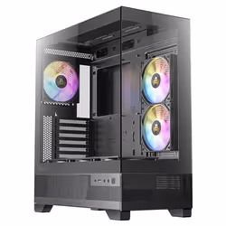 Antec CX700 ARGB, Midi Tower, PC, Black, ATX, ITX, micro ATX, Glass, Steel, 16 cm