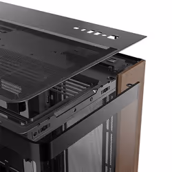 Antec C8 Curve Wood Full Tower Black, Transparent, Wood - Additional view 4