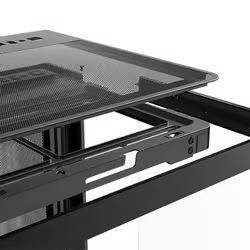 Antec C8 Curve Wood Full Tower Black, Transparent, Wood - Additional view 5