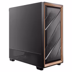 Antec FLUX SE Midi Tower Black, Wood - Additional view 8