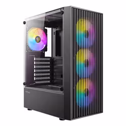 Antec AX27 RGB Midi Tower Black - Additional view 6