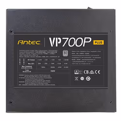 Antec VP700P Plus GB power supply unit 700 W 20+4 pin ATX ATX Black - Additional view 6