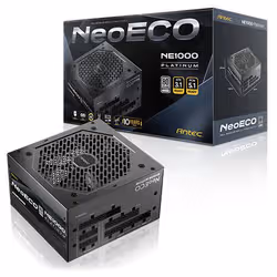 Antec NE1000 PLATINUM ATX3.1 power supply unit 1000 W 20+4 pin ATX ATX Black - Additional view 3