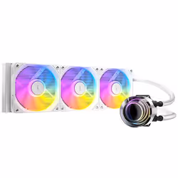Antec Vortex Lum 360 White ARGB, Liquid cooling kit, 12 cm, White