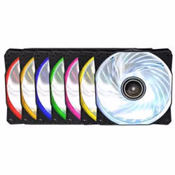 Antec Rainbow 120 RGB Computer case Fan 12 cm Black, Transparent - Additional view 4
