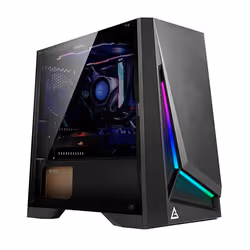 Antec DP301M, Micro Tower, PC, Black, micro ATX, Mini-ITX, Plastic, SPCC, Gaming