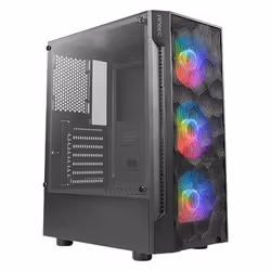 Antec NX260, Midi Tower, PC, Black, ATX, ITX, micro ATX, Plastic, SPCC, Gaming