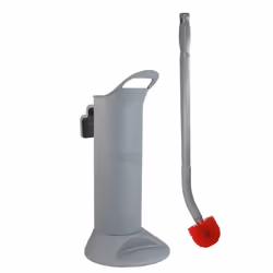 Unger BBWHR, Toilet brush, Grey, Red, Plastic, Hanging hole, 660 mm, 1 pc(s)